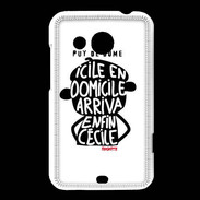 Coque HTC Desire 200 Adishatz Humour Puy de Dome