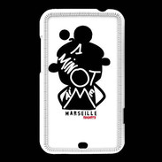 Coque HTC Desire 200 Adishatz Humour Marseille