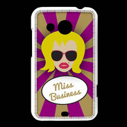 Coque HTC Desire 200 Miss business Blonde