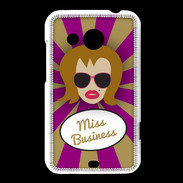 Coque HTC Desire 200 Miss business Rousse