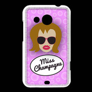 Coque HTC Desire 200 Miss Champagne Rousse