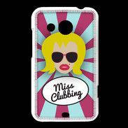 Coque HTC Desire 200 Miss Clubbing Blonde