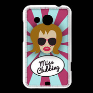 Coque HTC Desire 200 Miss Clubbing Rousse