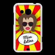 Coque HTC Desire 200 Miss Latina Chatain