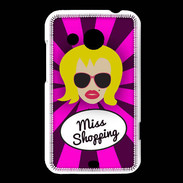 Coque HTC Desire 200 Miss Shopping Blonde