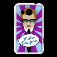 Coque HTC Desire 200 Mister Beau gosse Roux