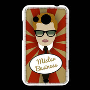 Coque HTC Desire 200 Mister Business Roux