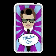 Coque HTC Desire 200 Mister Car Chatain