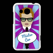 Coque HTC Desire 200 Mister Car Roux