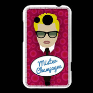 Coque HTC Desire 200 Mister Champagne Blond
