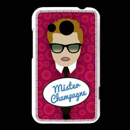 Coque HTC Desire 200 Mister Champagne Roux