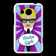 Coque HTC Desire 200 Mister Gigolo Blond