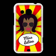 Coque HTC Desire 200 Miss Latina Black
