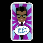 Coque HTC Desire 200 Mister Fashion Black