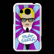 Coque HTC Desire 200 Mister Swag Blond