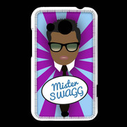 Coque HTC Desire 200 Mister Swag Black