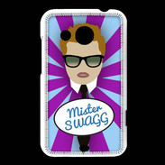 Coque HTC Desire 200 Mister Swag Roux