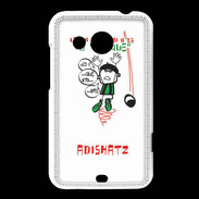 Coque HTC Desire 200 Adishatz Leçon de rugby