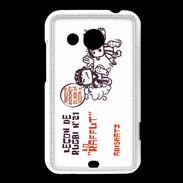 Coque HTC Desire 200 Adishatz Raffut au rugby
