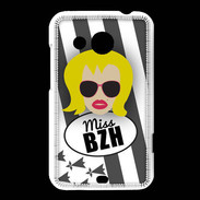 Coque HTC Desire 200 Miss Bretagne Blonde