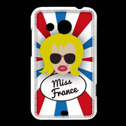Coque HTC Desire 200 Miss France Blonde