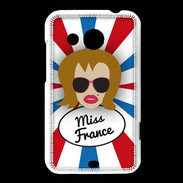 Coque HTC Desire 200 Miss France Rousse