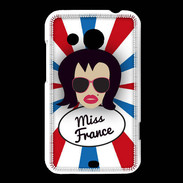 Coque HTC Desire 200 Miss France Brune