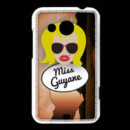 Coque HTC Desire 200 Miss Guyane Blonde