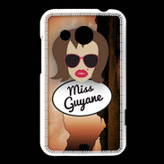 Coque HTC Desire 200 Miss Guyane Chatain