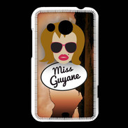 Coque HTC Desire 200 Miss Guyane Rousse