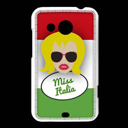 Coque HTC Desire 200 Miss Italie Blonde