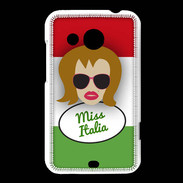 Coque HTC Desire 200 Miss Italie Rousse
