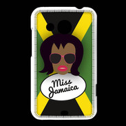 Coque HTC Desire 200 Miss Jamaica Black