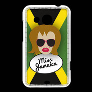 Coque HTC Desire 200 Miss Jamaica Rousse