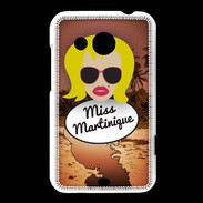 Coque HTC Desire 200 Miss Martinique Blonde