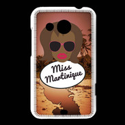 Coque HTC Desire 200 Miss Martinique Black