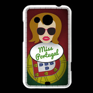 Coque HTC Desire 200 Miss Portugal Rousse