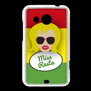 Coque HTC Desire 200 Miss Rasta Blonde