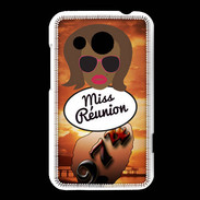 Coque HTC Desire 200 Miss Réunion Black