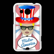 Coque HTC Desire 200 Mister América Blond