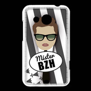 Coque HTC Desire 200 Mister Bretagne Chatain