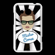 Coque HTC Desire 200 Mister Corse Chatain