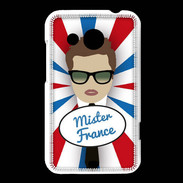 Coque HTC Desire 200 Mister France Chatain