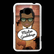 Coque HTC Desire 200 Mister Guadeloupe Black