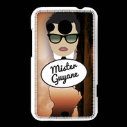 Coque HTC Desire 200 Mister Guyane Brun