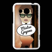 Coque HTC Desire 200 Mister Guyane Chatain