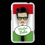 Coque HTC Desire 200 Mister Italie Brun