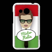 Coque HTC Desire 200 Mister Italie Chatain