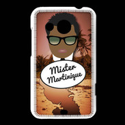 Coque HTC Desire 200 Mister Martinique Black