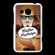 Coque HTC Desire 200 Mister Martinique Roux